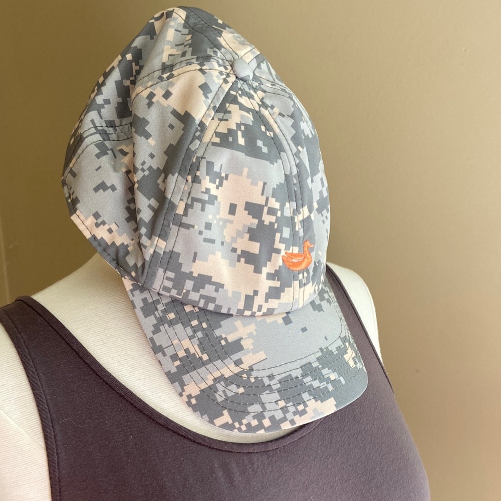 Southern Marsh Camo Cap with Orange‎ Logo